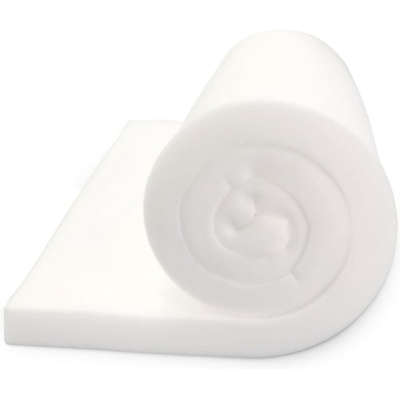 High Density 2 inch Thick, 30 inch Wide, 80 inch Long Upholstery Foam, Cushion Replacement