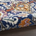 thumbnail image 4 of Nourison Passion Traditional Rustic Indoor Rug Blue/Multicolor 3'9" x 5'9", 4 of 9