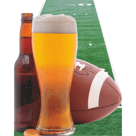 SP13407 Football Game Day Party Beers Cardboard Cutout Standee Standup