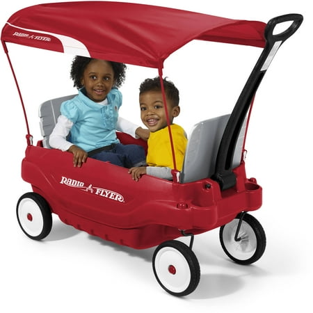 Radio Flyer Deluxe Family Canopy Wagon Image 3 of 11
