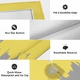 thumbnail image 6 of Outdoor Rug 3x5 ft Abstract Graffiti Outdoor Large Area Rug Non Slip Rubber Grey Yellow Painting Front Door Mat RV Rug Camping Carpet Patio Outdoor Rugs for Backyard Balcony Deck Porch Indoor, 6 of 9