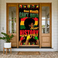 thumbnail image 5 of Colorful Design Black History Banner Red Yellow Green Display Fist Symbol Geometric Pattern Cultural Backdrop for Black History Month Cultural Events Celebrations, 5 of 9