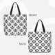 thumbnail image 2 of Disketp Happy Soccer Bolsa Tote de Lona para Mujer, Bolso de Hombro y Cruzado con Cierre de Cremallera, 2 of 7