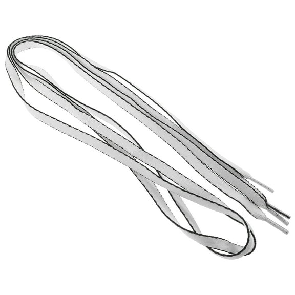 4 Pairs Black Shoe Laces for Sneakers Heel Flat Shoelaces