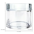 thumbnail image 3 of Beauticom 24 Pieces 30G/30ML(1 Oz) High Quality Thick Wall Round Clear Plastic Container Jars with Flat Top Lid - 24 Jars, 3 of 3