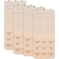 thumbnail image 5 of Bra Extenders, 2/3/4 Hook Adjustable, Soft Stretchy Extension Straps, Multi-Size Value Pack, Portable for Travel, 5 of 5