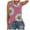 Pink, variant on Lindreshi Tank Tops for Women Clearance Women Summer Tops Daisy Print Sleeveless Tank T-Shirts Graphic Blouse