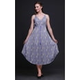 thumbnail image 5 of Bimba Robe de Plage Bohème Midi Sans Manches Imprimée Florale pour Femmes-TTG, 5 of 5