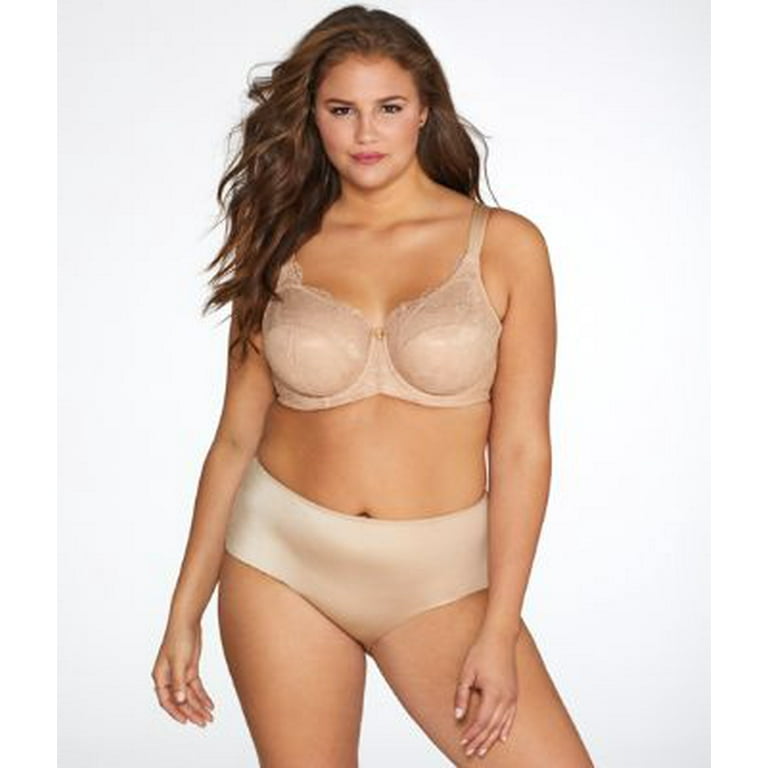 Curvy Couture Womens Everyday Glamour Bra Style-1207 