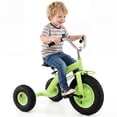 thumbnail image 1 of Gymax Kids Tricycle w/15 Inch Inflatable Rubber Tires Adjustable Handlebar & Seat Green, 1 of 10