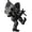 GunMetal, variant on Zorratin 3D Metal Car Emblem Adhesive Decals Black M 1-Count