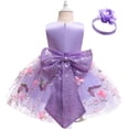 thumbnail image 4 of Hicidod Tutu Dress for Girls Tulle Princess Prom Dresses for Toddler Kids Little Girl Cute Fancy Birthday Party Ball Gown, 4 of 6