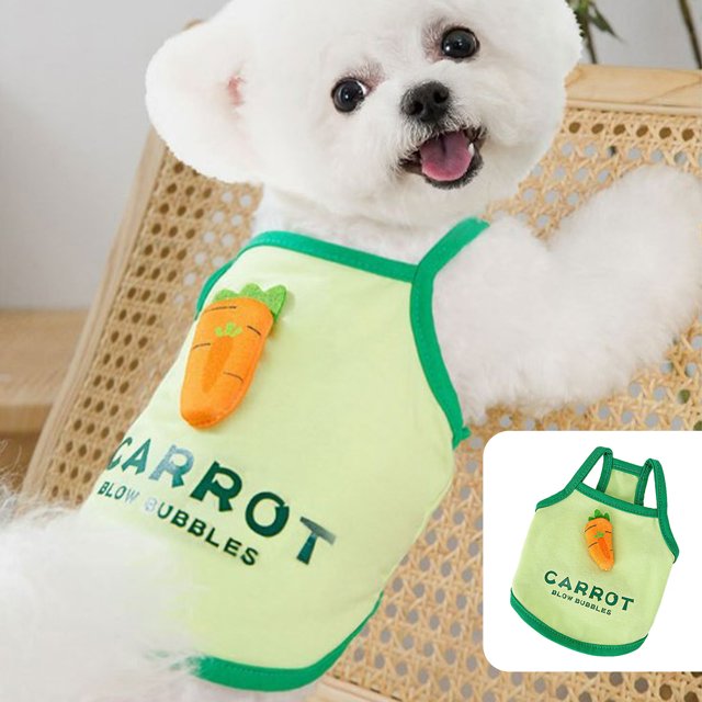 Descuentos Relámpago, Tirantes Ropa para perros pequeños Chalecos de verano para cachorros Chaleco fino para mascotas con micrófono Chaleco para cachorros pequeños Akmoler
