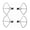 black, variant on LITO X1/LITO 1 Propeller Guard - Propellers Protector for DJI LITO X1/LITO 1 Drone Accessories Quick Release Blade Protection Prop Guards Anti-Collision Bumper Blades Protective Cover