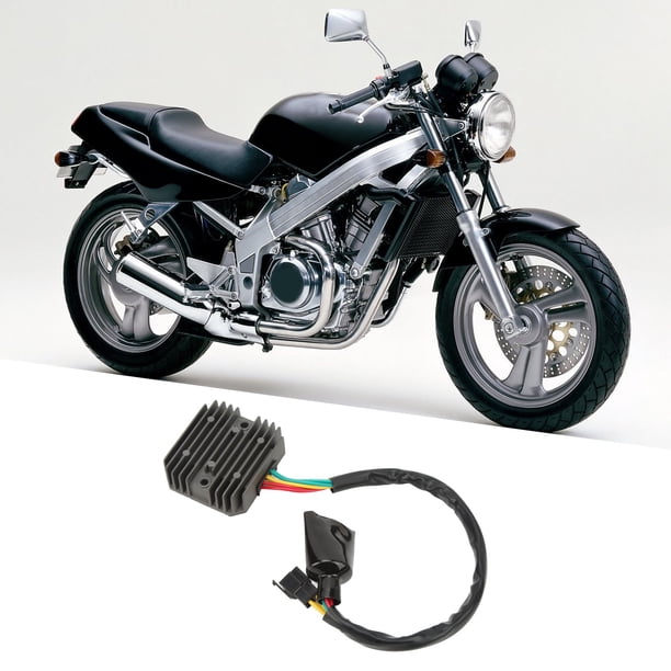 Estabilizador de voltaje para motocicleta mejora de la potencia del motor 31600-MS9-000 Rectificador regulador de voltaje para motocicleta a prueba de golpes Reemplazo directo ANGGREK Otros