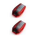 thumbnail image 1 of Scienceny TPU Car Key Fob Pantalla táctil Anodizado Galvanizado Colorido Protector a prueba de golpes Control remoto Case Shell Guard Rojo 2piezas, 1 of 6