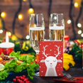 thumbnail image 4 of A)12 Pack DIY Christmas Gift Cards, Customizable Christmas Greeting Card Invitations with Envelopes and Stickers, 4 of 5