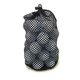 thumbnail image 1 of Laklulu Bolsa de red de malla de nailon para pelotas de tenis de golf, bolsa de almacenamiento con cordón, súper fuerte, negro, M/L, 1 unidad, 1 of 6
