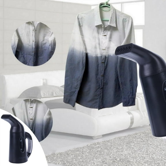 pvdgvd Handheld Garment Steamer, Powerful Portable Travel Steam Iron for Wrinkles Remover, 304 Stainless Steel Panel & Safety Cut-Off, Suitable for All Fabrics Home Travel