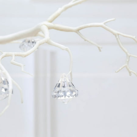 Balsacircle 172 Pcs 0 8 Inch Clear Tear Drops Acrylic Beads Vase