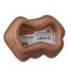 Zilla Durable Dish for Reptiles - Brown Small (4.5"L x 3.1"W)