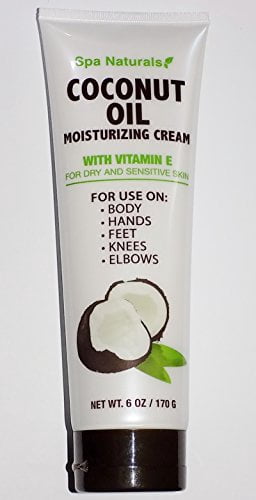 spa naturals coconut oil moisturizing cream walmart