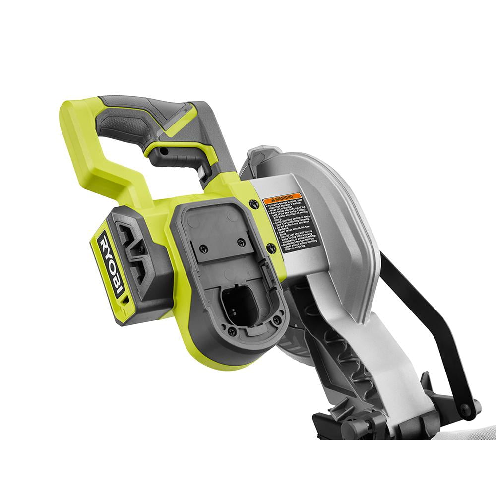 RYOBI ONE+ 18V Cordless 7-1/4 in. Compound Miter Saw (Tool Only) P553 Bulk Packaged