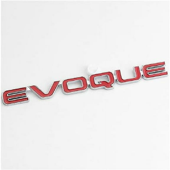 RED Metal Letters for Car Land Rover Range Rover Evoque Emblem Logo Stickers Trunk Badge 2013 2014 2015 2016 2010 2022