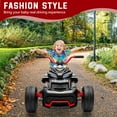 thumbnail image 4 of QinaQin 12V 3 Wheel Kids Ride On ATV, Electric Motorcycle with LED Lights, Music and USB, 4 of 8