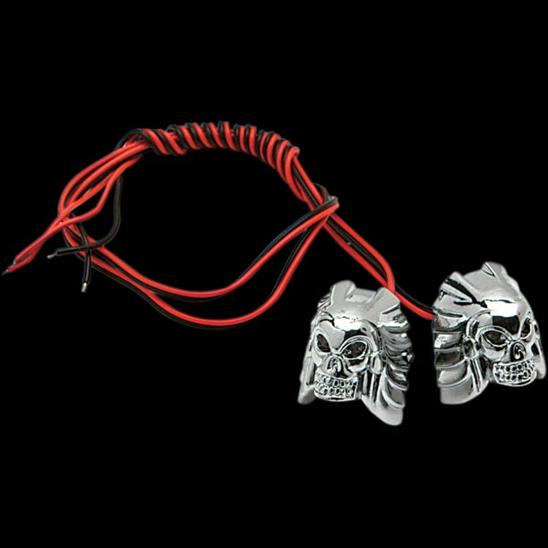 K&S Technologies 259140 Skull LED License Plate Mounting Bolts