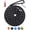 Black, variant on Long Dog Leash for Dog Training 10FT 16FT/30FT/50FT/100FT, Reflective Threads Rope Dog Leash, Heavy Duty Dog Lead for Large Medium Small Dogs Walking Playing, Camping, or Yard