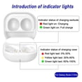 thumbnail image 5 of Wired Charging Case for Samsung Galaxy Buds 2 Replacement Charger Case for Galaxy Buds 2 SM R177 Bluetooth Earbuds, 5 of 5