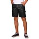 thumbnail image 5 of INSPIRE CHIC Pantalones cortos de cuero sintético para hombre con bolsillos cargo retro de fiesta 32 Negro, 5 of 6
