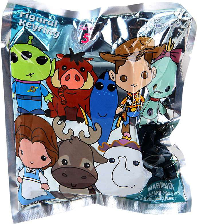 Disney Blind Bag Series 4 Figure Keychain NEW Toys Keyring Qty 1 Per Purchase 