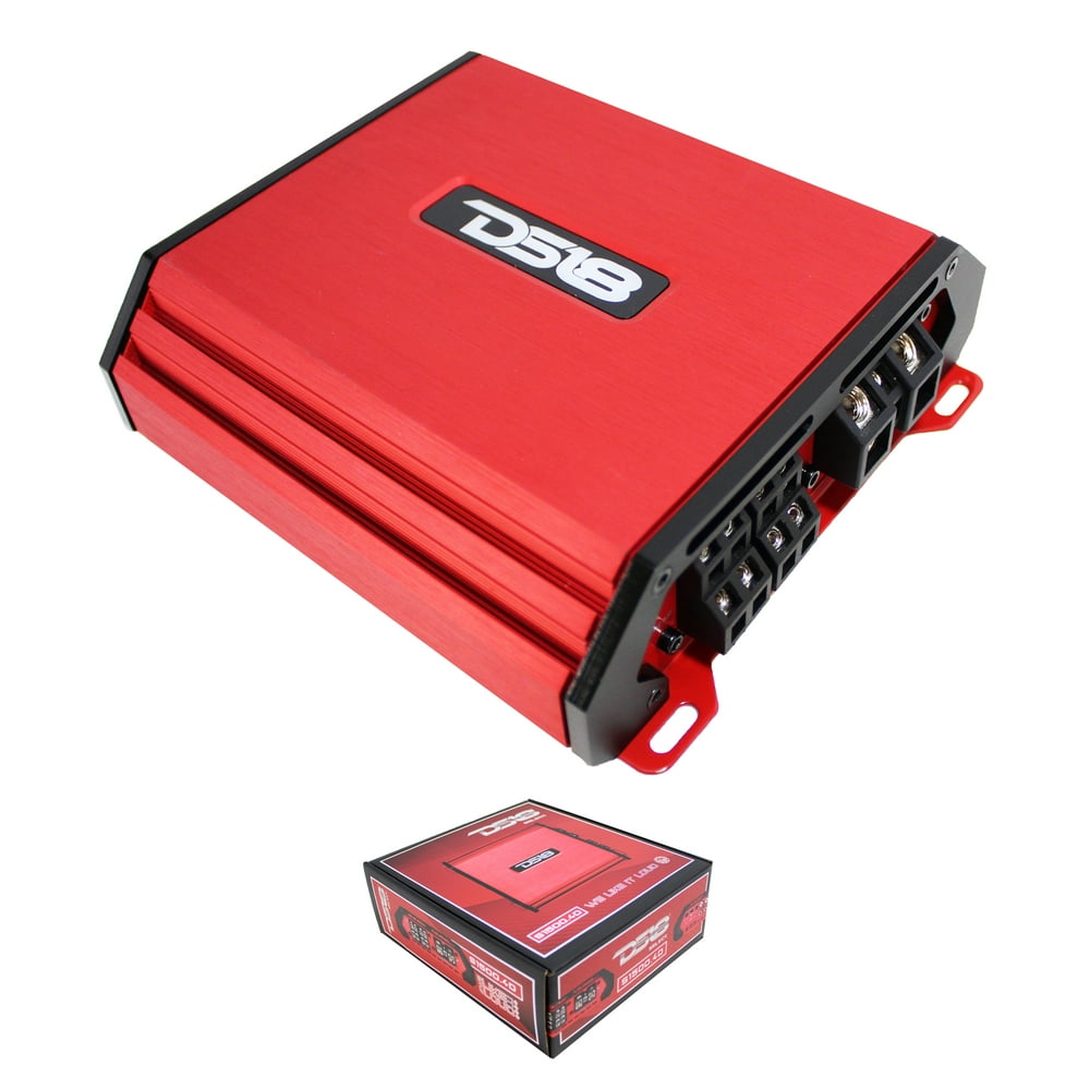 DS18 Select Red 1500 Watt 4 Channel Full Range Class D Amplifier S1500