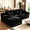 Black A, variant on Aukfa 96" Cloud Sectional Sofa Deep Seat Boneless Couch L-Shaped Modular Couch, Left Chaise Corduroy Sofa for Living Room, Black