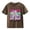 Brown, variant on CPNG Kid's 100th Day of School Commemorative T-Shirt: "100 Days of School" Multi - Layer Text with Bow and Pencil Pattern, Ideal for Kids' School Milestone Celebration Events