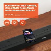 JBL Bar 500 - 5.1-channel Soundbar with Subwoofer, MultiBeam and Dolby Atmos