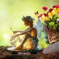 thumbnail image 4 of WIFKLSIIPG Fairy Garden Acrylic Light Catching Outdoor Decorative Stake for Yard and Patio with Design, 4 of 7