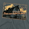 thumbnail image 2 of Yellowstone Christmas, Season Greetings From The Yellowstone Women's T Shirt, Charcoal, Medium, 2 of 6