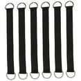 thumbnail image 4 of UPOUART 6Pcs Tree Swings Straps Black for Outdoor Swing Accessory and Load Bearing, 4 of 8