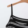 thumbnail image 3 of Jamicy Tank Tops for Women Stripe Print Cami Top Y2k Spaghetti Strap Backless Crop Tank Aesthetic V Neck Sleeveless Slim Fit Going Out Tops, 3 of 9