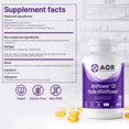 thumbnail image 3 of AOR - Aceite de Ahiflower, 90 c&#2013265921psulas blandas, suministro para 30 d&#2013265933as - Fuente de &#2013265921cidos grasos omega-3 - Vegano, sin OGM y sin gluten - Omegas ese, 3 of 8
