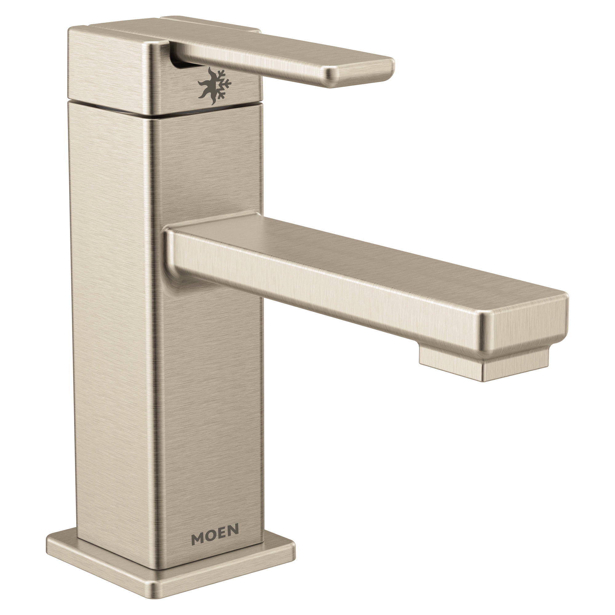Moen S6710 90 Degree 1.2 GPM Single Hole Bathroom Faucet