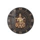 thumbnail image 2 of Reloj de pared silencioso, analógico, decorativo, redondo, de acrílico, con diseño de elefante Buda, 2 of 8