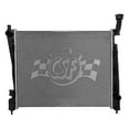 thumbnail image 2 of CSF 3543 1 Row Plastic Tank Aluminum Core Radiator, 2 of 2