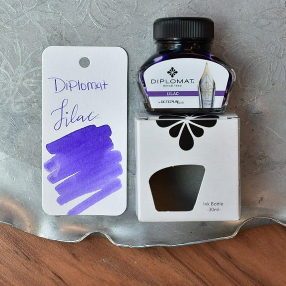 Diplomat Ink Bottle - Lilac