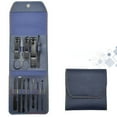 thumbnail image 4 of Stainless Steel Nail Clipper Set 12Pcs Portable Manicure Tools with Folding Bag Cutter Kits Scissors Makeup Beauty Tool Nail Clipper Set with Case, 4 of 4