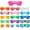 16 Color Frame/Mirrored Lens, variant on 8/16 Pack Neon Colors Sunglasses Wholesale Bulk Party Favors Retro Classic Glasses Birthday Pool Unisex Adult 16 Transparent Frame/Mirrored Lens