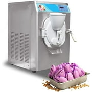 Commercial Hard ice Cream Gelato Machine, NSF Certified Countertop ice Cream Maker, Frozen Hard Yogurt, Italy Design Extra Strong Door 35qt/hour ICM-100P